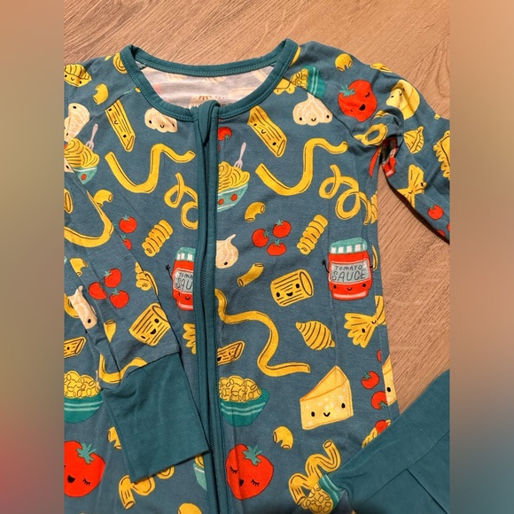 pasta party little sleepies zippy - Picture 2 of 4